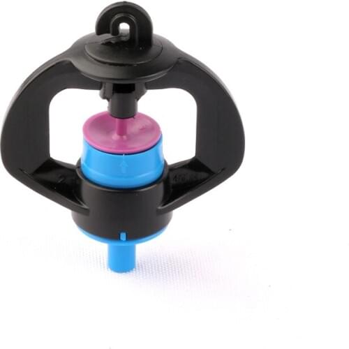 5pcs Plastic Butterfly Type 360 Degree Rotary Sprinkler Garden Lawn Water Saving Irrigation Rain Type Nozzle 6mm Connector