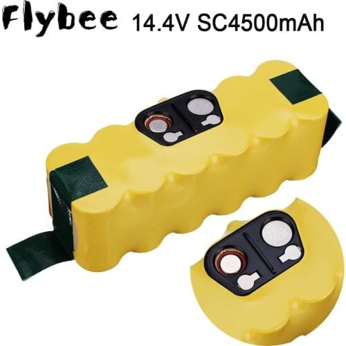 Upgrade 4500mAh 14.4v Ni-MH Replacement Battery Extended-for iRobot Roomba 500 600 700 800 785 530 560 650 Series Vacuum Cleaner