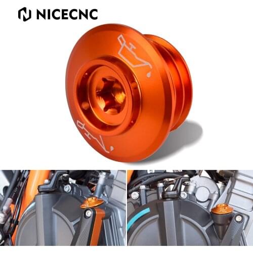 Motorcycle CNC Engine Oil Filler Cap Plug For KTM 690 790 950 Duke 990 1290 Super Duke R GT