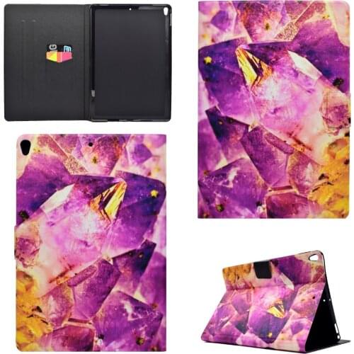 Marble Print Stand TPU+PU Leather Cover Magnet Smart Sleep Coque Funda Case For Apple iPad Pro 10.5 / iPad Air 10.5 2019 Tablet