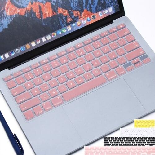 Colorful Soft Silicone Keyboard Cover Sticker Film Protector For Apple Macbook Pro Air 13" 15" 17" Computer Accessories