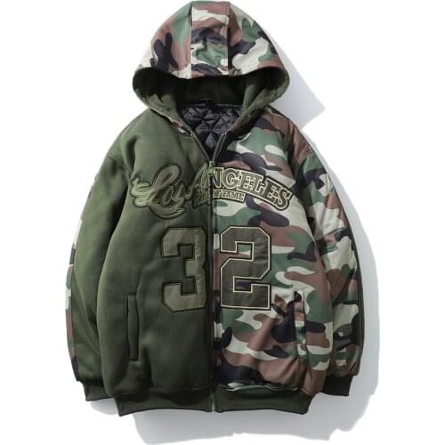 EAEOVNI Mens Camouflage Hoodies