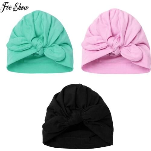Шапки тюрбаны для малышек FEESHOW China At AliExpress