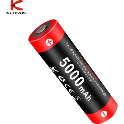 KLARUS 21700 21GT-50 5000mAh Power Lithium-ion Battery 3.6V 18Wh 15A Flashlight battery