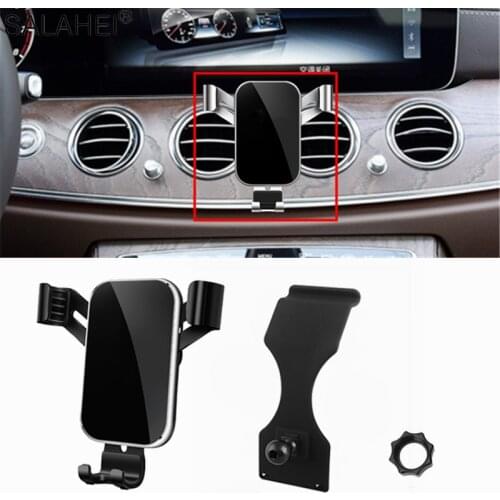 Mobile Phone Holder For Mercedes-Benz E Class W213 2017 2018 Air Vent Mount Bracket Phone Holder For Mercedes-Benz E CLASS 2019