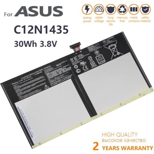 Genuine C12N1435 Laptop Battery For Asus Transformer Book T100HA T100HA-FU006T R104HA 10.1-Inch 2 in 1 C12PN9H tablet batteria