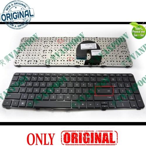 New Laptop keyboard for HP Pavilion dv7-4000 dv7-4100 DV7-4050 dv7-4200 dv7-5000 dv7t-5000 LX7 Black FRAME US - MP-09L83US6920