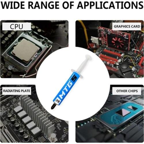 K92F SNOWMAN 5 / 10g Syringe MTG5 / MTG10 Thermal Grease Paste 14.3W /m-K for amd CPU Heatsink Fan Cooling VGA Compound