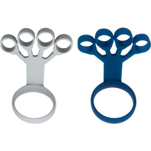 Silicone Finger Stretcher Strength Trainer Guitar Shooting Training Aid