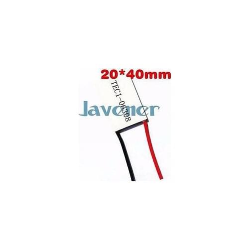 TEC1-06308 Heatsink Thermoelectric Cooler Peltier Cooling Plate 20x40mm Refrigeration Module