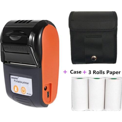 58mm Thermal Receipt Printer Compatible With Android iOS Windows System Bluetooth-Compatable Portable Mini Printer Printing Bill