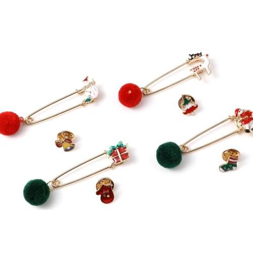 8Seasons Gold Brooches For Clothes
