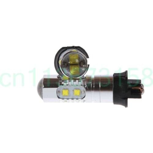 White PWY24W PW24W Cree LED Bulbs For Audi A3 A4 A5 VW MK7 Golf CC Ford Fusion Front Turn Signal Lights, BMW F30 3 Series DRL