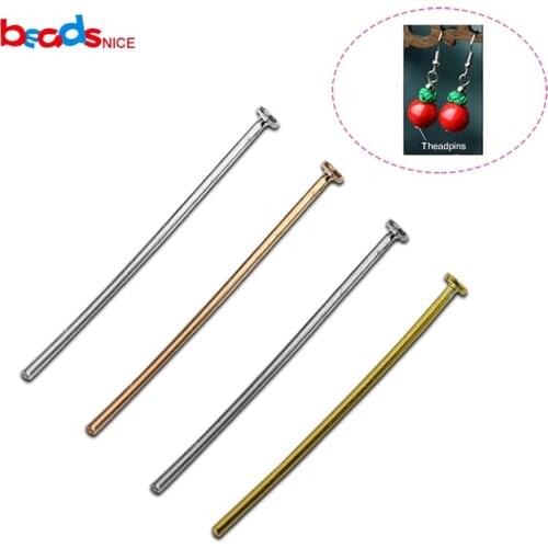 Beadsnice 925 Silver Headpins for Earrings DIY Jewelry of Headpins Jewelry Making ID3835