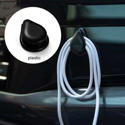 Sticky Hook Self Adhesive Invisible Hang Hooks Punch-free Installation Key Headphone Bag Hanger for Car Office Home
