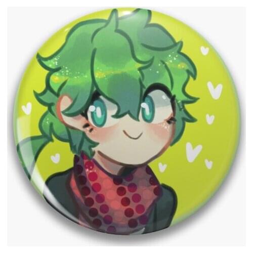 YTTD - Midori Soft Pin Fashion Lover Cute Gift Jewelry Lapel Pin Collar Hat Women Cartoon Clothes Badge Decor Metal Creative