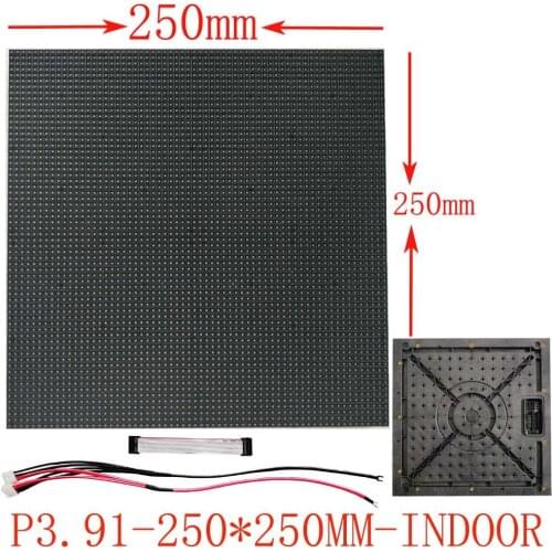 Thin Light Weight Rental Advertising Indoor led display HD P3.91 LED module