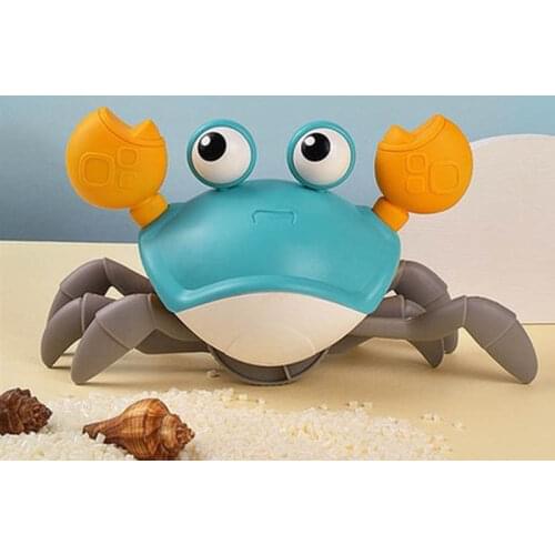 1pc Creative Bath Crab Toy Clockwork Childrens Beach Toys Safe and Cute Design Summer Childrens Toys