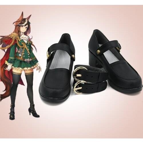 Anime Umamusume: Pretty Derby Symboli Rudolf Cosplay Shoes For Lolita Cosplay Party Costume Custom Made