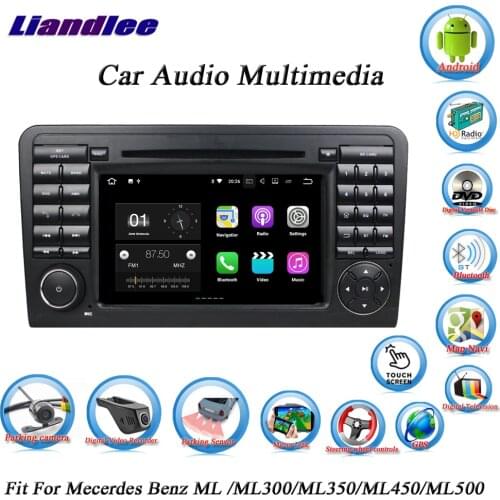 Car Android Multimedia System For Mecerdes Benz ML/ML300/ML350 Radio CD DVD Player GPS Navigation TV Screen