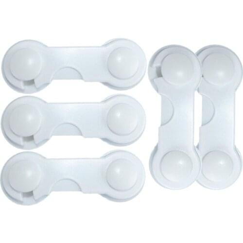 5 Pcs Baby Drawer Lock Children Security Protection For Cabinet Toddler Child Safety Lock Refrigerator Window Closet Wardrobe