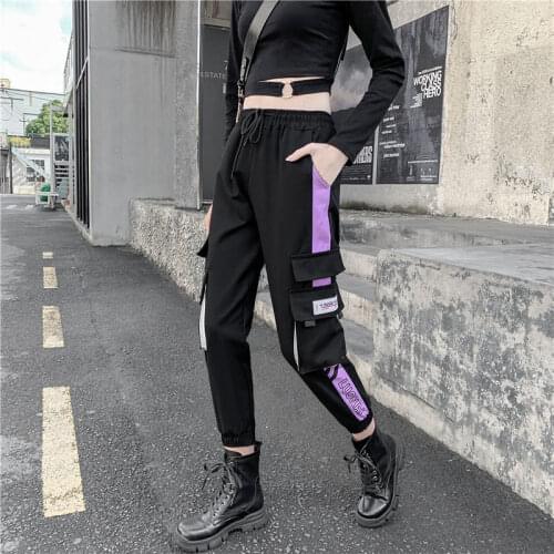 New Mens Jogger Sweatpants Multiple Pockets Men Harem Pants Streetwear Woman Casual Trousers Fashion Cargo Pants Dropshipping