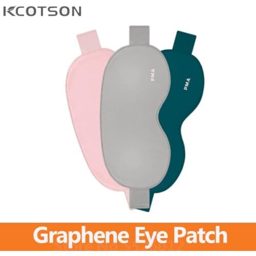 PMA Graphene Heated Eye Patch Silk Eye Mask Comfortable Soft Relief Fatigue Skin-friendly Eye Massager For adults kids