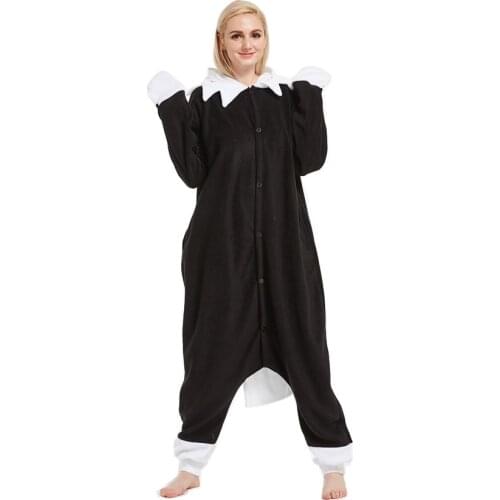 Adults Polar Fleece Eagle Animal Kigurumi Womens and Mens Onesies Pajamas Cosplay Costume for Halloween and Carnival Party
