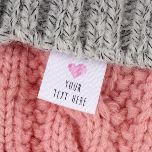 Personalized Tags, Logo, Fold Fabric Labels, Custom, Various Lengths, Sewing Label, Sew In Tag, Fold tag (MD1221)