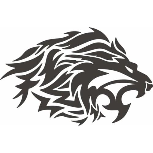 Tribal Lion Sticker Plane Extreme