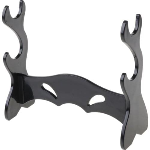 Two Tiers Holder Display Stand / Acrylic Bracket Rack for harry potter Dumbledore Hermoine Magic Wand Collection