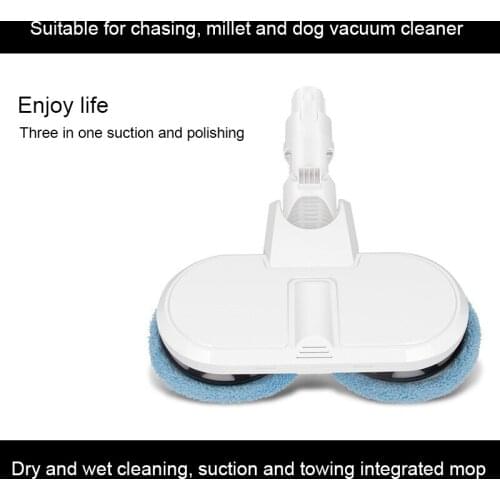 Apply to millet chasing dog vacuum cleaner electric mop head dry and wet cleaning, suction and drag integrated mop floor v8v9v10