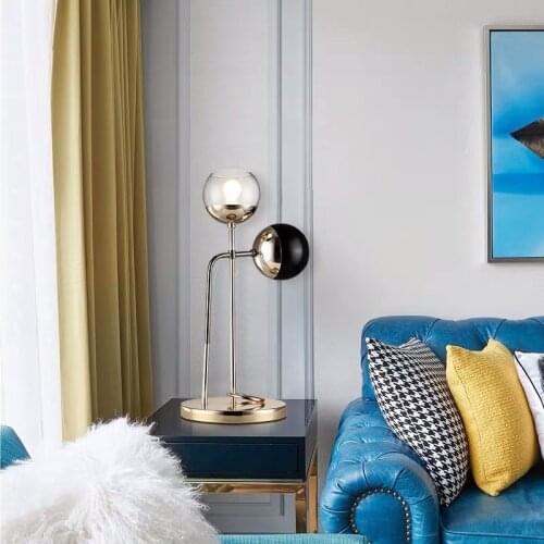 Nordic Simplicity Creative Personality Table Lights Modern Industrial style retro Table Lamps For Bedroom Office Study Bar