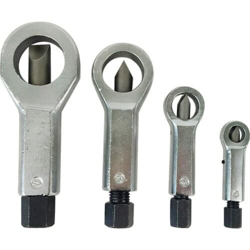 Nut Splitter Cracker Remover Rusted Seized Nuts Cutter Protection Rounded or Damaged Nut Extractor 9-12/ 12-16/ 16-22/ 22-27mm