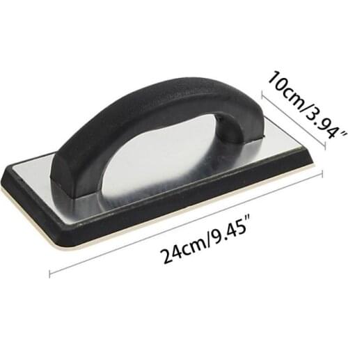 Handheld Concrete Rubber Trowel Dry Lining Plastering Spatula Grout Tiling Tool B85C