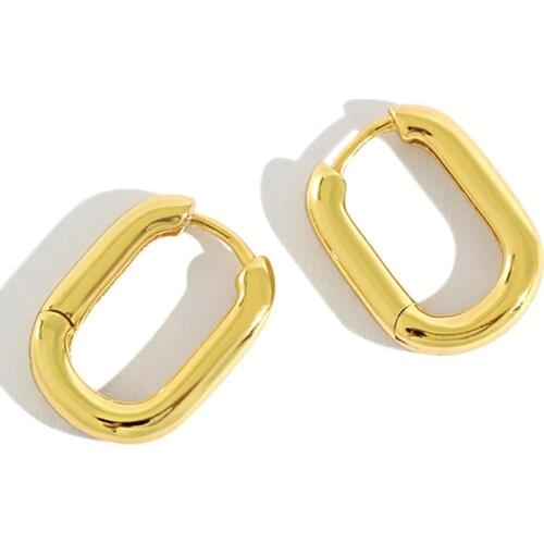 Peixin Fashion Glossy Design Brass Silver color Earring Hook Accessories DIY Handmade Earrings Crystal Stud Earrings Findings