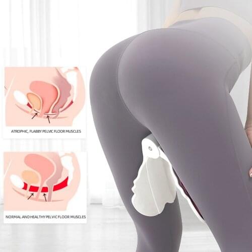 Hip Trainer Bladder Control Inner Thigh Pelvic Floor Muscles Trainer Leg Exercise Workout Fitness Equipment for Hip Leg and Arm