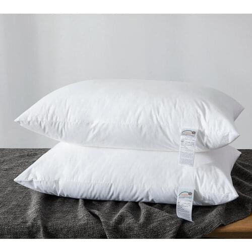 High-Quality Soft Sleep Pillows Made of Pure Cotton Fabric for Homes and Hotels, High-Elastic Skin-Friendly Fabric Pillows