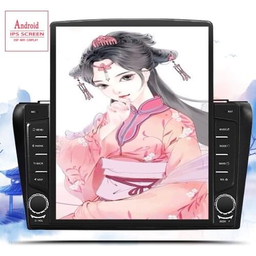 6+128G Android 10.0 Car Radio For Mazda 3 2004-2013 maxx axel Wifi Auto Stereo car dvd gps Navigation stereo Multimedia Player