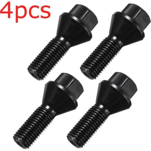 #36136781150 #6781150 #781 New Black Metal Genuine Car Wheel Lug Bolt Nut For BMW E90 E91 E92 E93 3 Series