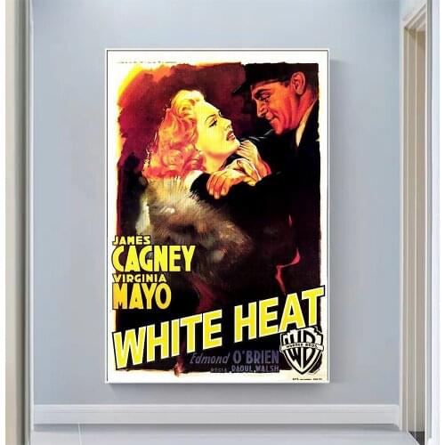 CP1150 White Heat (3) Classic Hot Movie Print Silk Fabric Poster Indoor Wall Art Decor Gift