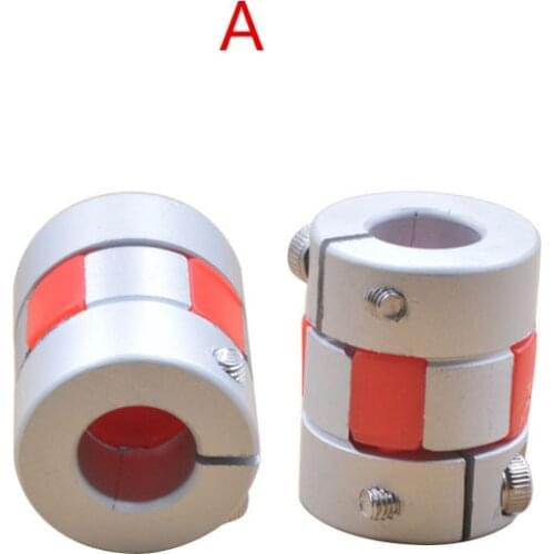 D20 L25 hole 3x3 to 3.17x10 plum shaped clamping flexible coupling shaft coupler encoder stepper motor 1pcs