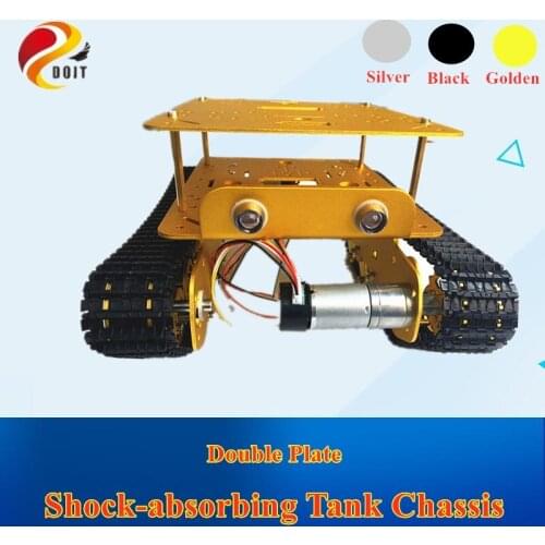DOIT Double Chassis Shock Absorber/Damping Tank Chassis TS100 from DIY Crawler Tracked Model Robotic Experiment Functional
