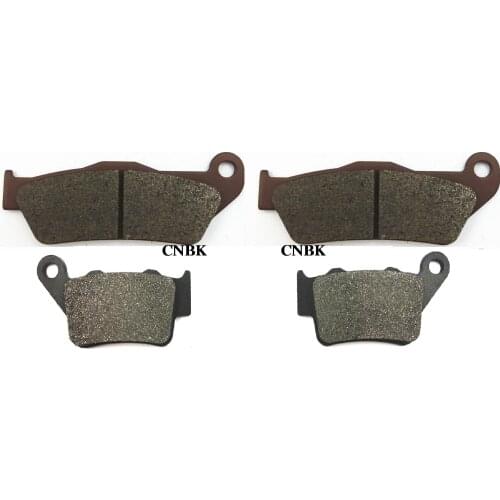 F+R Brake Pad Set fit HUSQVARNA 125 WRE WRE125 2007 2008 2009 2010 2011 2012 1993 - 2013
