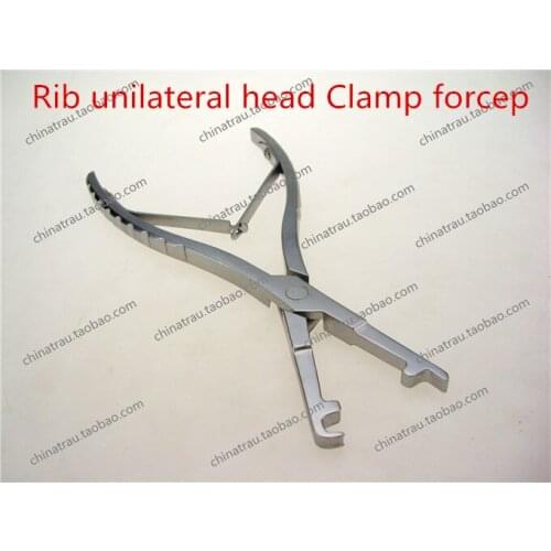 Medical orthopedic instrument Rib unilateral head Clamp forcep sternum Rib bone plate unilateral bender Bone plate bending plier