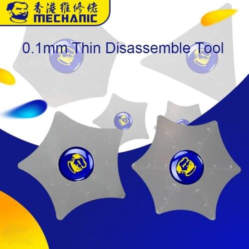 MECHANIC Stainless Steel LCD Screen Opening Pry Separation Thin Card Disassembler Tool For iPhone iPad Samsung Repair Tools