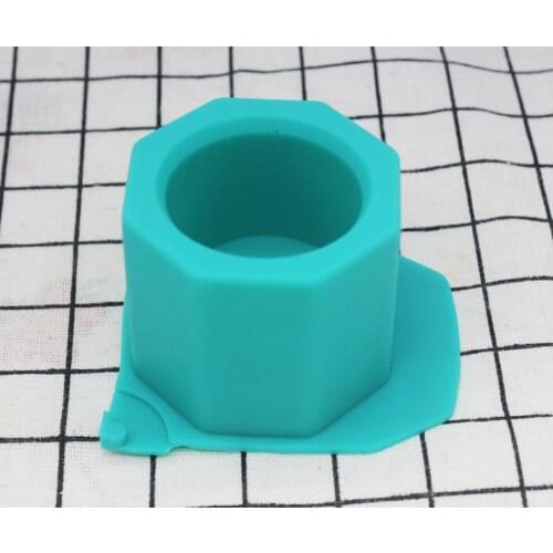 Single hole mechanism flower pot incense fumigation gypsum cactus pot plaster placement mechanism silica gel mold