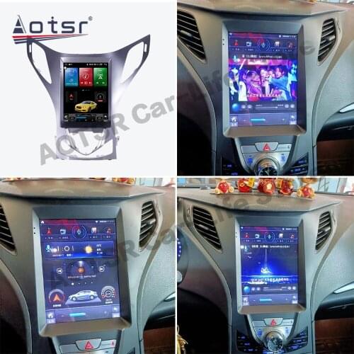 Tesla Screen Android Multimedia Radio Receiver For Hyundai AZERA Grandeur i55 2015-2019 GPS Audio Stereo Video Player Head Unit