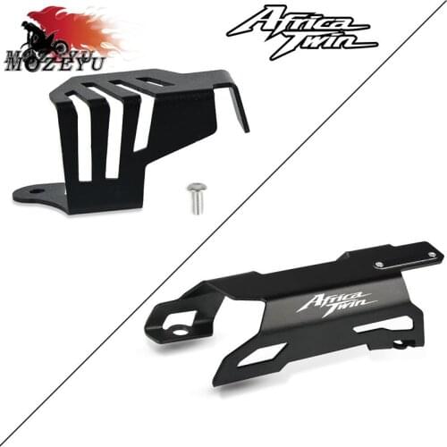 New Motorcycle Chain Guard Extension Cover For HONDA CRF1000L Africa Twin 2015-2017 2016 Rear Brake Fluid Reservoir Guard Cover