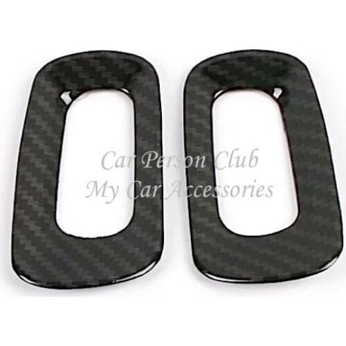 Front Side Console Small Air Condition Outlet Vent Frame Cover Trims For Volvo XC40 2017-2020 ABS Chrome Car Inner Accessories